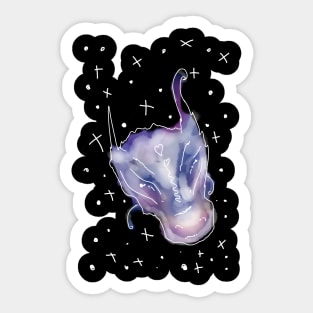 galaxy dragon Sticker